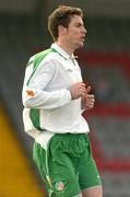 25 February 2004; Derek Tyrrell, Ireland U-19. U-19 Friendly International, Ireland U-19 v Slovenia U-19, Dalymount Park, Dublin. Picture credit; David Maher / SPORTSFILE *EDI*