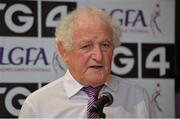 18 July 2013; Brendan Martin, Assistant Treasurer 1974 Ladies Football Association Committee, in attendance at the Ladies Football Association 40th Anniversary. Hayes Hotel, Thurles, Co. Tipperary. Picture credit: Barry Cregg / SPORTSFILE