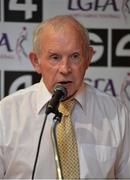 18 July 2013; Former President of the Ladies Football Association Mick Fitzgerald in attendance at the Ladies Football Association 40th Anniversary. Hayes Hotel, Thurles, Co. Tipperary. Picture credit: Barry Cregg / SPORTSFILE