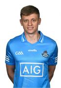7 June 2021; Cian Murphy during a Dublin football squad portrait session at Parnell Park in Dublin. Photo by David Fitzgerald/Sportsfile