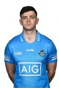 7 June 2021; Cillian O'Shea during a Dublin football squad portrait session at Parnell Park in Dublin. Photo by David Fitzgerald/Sportsfile
