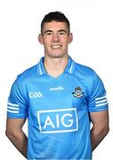 7 June 2021; Lee Gannon during a Dublin football squad portrait session at Parnell Park in Dublin. Photo by David Fitzgerald/Sportsfile