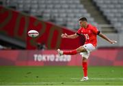 26 July 2021; Robbie Fergusson of Great Britain during the rugby sevens men's pool B match between Great Britain and Japan at the Tokyo Stadium during the 2020 Tokyo Summer Olympic Games in Tokyo, Japan. Photo by Stephen McCarthy/Sportsfile