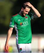 25 July 2021; Dale Holland of Cork City after the FAI Cup First Round match between Sligo Rovers and Cork City at The Showgrounds in Sligo. Photo by Michael P Ryan/Sportsfile