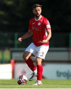 25 July 2021; Greg Bolger of Sligo Rovers during the FAI Cup First Round match between Sligo Rovers and Cork City at The Showgrounds in Sligo. Photo by Michael P Ryan/Sportsfile