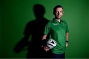 26 July 2021; Para-cyclist Ronan Grimes poses for a portrait during the Tokyo 2020 Paralympic Games Team Announcement at Abbotstown in Dublin. Photo by Sam Barnes/Sportsfile