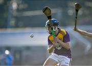 21 July 2021; Cian Ó Tuama of Wexford during the Electric Ireland Leinster GAA Minor Hurling Championship Semi-Final match between Dublin and Wexford at Chadwicks Wexford Park in Wexford. Photo by Daire Brennan/Sportsfile