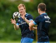 26 July 2021; James Tracy and Luke McGrath during Leinster Rugby squad training at UCD in Dublin. Photo by Harry Murphy/Sportsfile