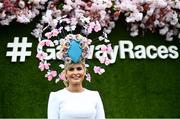 26 July 2021; Racegoer Carina Hinds from Sligo prior to racing on day one of the Galway Races Summer Festival at Ballybrit Racecourse in Galway. Photo by David Fitzgerald/Sportsfile
