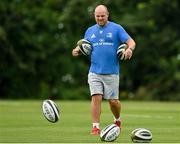 26 July 2021; Kicking coach and head analyst Emmet Farrell during Leinster Rugby squad training at UCD in Dublin. Photo by Harry Murphy/Sportsfile