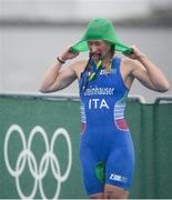 27 July 2021; Verena Steinhauser of Italy before the Women's Triathlon at the Odaiba Marine Park during the 2020 Tokyo Summer Olympic Games in Tokyo, Japan. Photo by Stephen McCarthy/Sportsfile