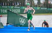 27 July 2021; Carolyn Hayes of Ireland in action during the Women's Triathlon at the Odaiba Marine Park during the 2020 Tokyo Summer Olympic Games in Tokyo, Japan. Photo by Stephen McCarthy/Sportsfile