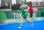 27 July 2021; Carolyn Hayes of Ireland in action during the Women's Triathlon at the Odaiba Marine Park during the 2020 Tokyo Summer Olympic Games in Tokyo, Japan. Photo by Stephen McCarthy/Sportsfile