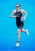 27 July 2021; Gerogia Taylor-Brown of Great Britain in action during the Women's Triathlon at the Odaiba Marine Park during the 2020 Tokyo Summer Olympic Games in Tokyo, Japan. Photo by Stephen McCarthy/Sportsfile