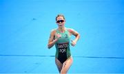 27 July 2021; Melanie Santos of Portugal in action during the Women's Triathlon at the Odaiba Marine Park during the 2020 Tokyo Summer Olympic Games in Tokyo, Japan. Photo by Stephen McCarthy/Sportsfile