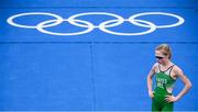 27 July 2021; Carolyn Hayes of Ireland after finishing 23rd place in the Women's Triathlon at the Odaiba Marine Park during the 2020 Tokyo Summer Olympic Games in Tokyo, Japan. Photo by Stephen McCarthy/Sportsfile