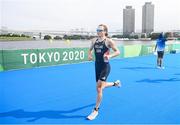 27 July 2021; Vicky Holland of Great Britain in action during the Women's Triathlon at the Odaiba Marine Park during the 2020 Tokyo Summer Olympic Games in Tokyo, Japan. Photo by Stephen McCarthy/Sportsfile