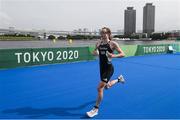 27 July 2021; Georgia Taylor-Brown of Great Britain in action during the Women's Triathlon at the Odaiba Marine Park during the 2020 Tokyo Summer Olympic Games in Tokyo, Japan. Photo by Stephen McCarthy/Sportsfile