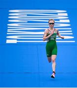 27 July 2021; Carolyn Hayes of Ireland in action during the Women's Triathlon at the Odaiba Marine Park during the 2020 Tokyo Summer Olympic Games in Tokyo, Japan. Photo by Stephen McCarthy/Sportsfile