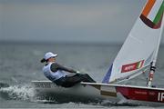 27 July 2021; Annalise Murphy of Ireland in action during the women's laser radial races at the Enoshima Yacht Harbour during the 2020 Tokyo Summer Olympic Games in Tokyo, Japan. Photo by Brendan Moran/Sportsfile