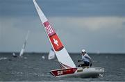 27 July 2021; Maud Jayet of Switzerland during the women's laser radial races at the Enoshima Yacht Harbour during the 2020 Tokyo Summer Olympic Games in Tokyo, Japan. Photo by Brendan Moran/Sportsfile