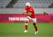 27 July 2021; Ethan Waddleton of Great Britain during the Men's Rugby Sevens quarter-final match between Great Britain and United States at the Tokyo Stadium during the 2020 Tokyo Summer Olympic Games in Tokyo, Japan. Photo by Stephen McCarthy/Sportsfile