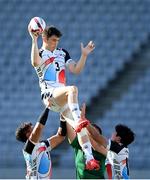 27 July 2021; Andre Jin Coquillard of Republic of Korea during the Men's Rugby Sevens 9th place play-off match between Ireland and Republic of Korea at the Tokyo Stadium during the 2020 Tokyo Summer Olympic Games in Tokyo, Japan. Photo by Stephen McCarthy/Sportsfile