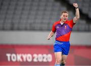 27 July 2021; Referee Damon Murphy during the Men's Rugby Sevens quarter-final match between South Africa and Argentina at the Tokyo Stadium during the 2020 Tokyo Summer Olympic Games in Tokyo, Japan. Photo by Stephen McCarthy/Sportsfile