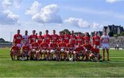 25 July 2021; The Cork squad before the Munster GAA Football Senior Championship Final match between Kerry and Cork at Fitzgerald Stadium in Killarney, Kerry. Photo by Piaras Ó Mídheach/Sportsfile