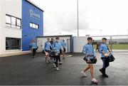 27 July 2021; Dublin players make their way into O'Moore Park before the Leinster GAA U20 Hurling Championship Final match between Dublin and Galway at MW Hire O'Moore Park in Portlaoise, Laois. Photo by Matt Browne/Sportsfile