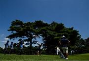 28 July 2021; Rory McIlroy of Ireland plays from the rough on the 15th hole during a practice round at the Kasumigaseki Country Club during the 2020 Tokyo Summer Olympic Games in Kawagoe, Saitama, Japan. Photo by Ramsey Cardy/Sportsfile