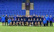 28 July 2021; The North Midlands team before the Shane Horgan Cup Round 1 match between Midlands and North Midlands at Energia Park in Dublin. Photo by Sam Barnes/Sportsfile