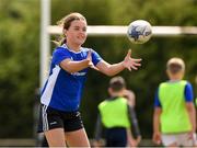 28 July 2021; Ali McDonald, age 10, in action during the Bank of Ireland Leinster Rugby Summer Camp at Kilkenny RFC in Kilkenny. Photo by Matt Browne/Sportsfile