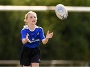 28 July 2021; Lailah Walsh, age 11, in action during the Bank of Ireland Leinster Rugby Summer Camp at Kilkenny RFC in Kilkenny. Photo by Matt Browne/Sportsfile
