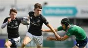28 July 2021; Conor Toomey of Metro in action against Cillian Moore of South East during the Shane Horgan Cup Round 1 match between Metro and South East at Energia Park in Dublin. Photo by Sam Barnes/Sportsfile