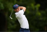 29 July 2021; Justin Thomas of USA plays a shot on the fourth hole during round 1 of the men's individual stroke play at the Kasumigaseki Country Club during the 2020 Tokyo Summer Olympic Games in Kawagoe, Saitama, Japan. Photo by Stephen McCarthy/Sportsfile