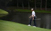 29 July 2021; Tommy Fleetwood of Great Britain on the 18th during round 1 of the men's individual stroke play at the Kasumigaseki Country Club during the 2020 Tokyo Summer Olympic Games in Kawagoe, Saitama, Japan. Photo by Stephen McCarthy/Sportsfile
