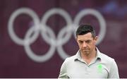 29 July 2021; Rory McIlroy of Ireland on the 18th during round 1 of the men's individual stroke play at the Kasumigaseki Country Club during the 2020 Tokyo Summer Olympic Games in Kawagoe, Saitama, Japan. Photo by Stephen McCarthy/Sportsfile