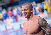 29 July 2021; Adam Peaty of Great Britain after finishing first in his heat of the Mixed 4 x 100m Medley Relay at the Tokyo Aquatics Centre during the 2020 Tokyo Summer Olympic Games in Tokyo, Japan. Photo by Ramsey Cardy/Sportsfile