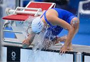 29 July 2021; Aviv Barzelay of Israel in action during the heats of the Women's 200m Backstroke at the Tokyo Aquatics Centre during the 2020 Tokyo Summer Olympic Games in Tokyo, Japan. Photo by Ramsey Cardy/Sportsfile