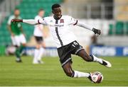 22 July 2021; Wilfred Zahibo of Dundalk during the UEFA Europa Conference League second qualifying round first leg match between Dundalk and Levadia at Tallaght Stadium in Dublin. Photo by Ben McShane/Sportsfile