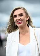 29 July 2021; Racegoer Grace Dillon from Wexford prior to racing on day four of the Galway Races Summer Festival at Ballybrit Racecourse in Galway. Photo by David Fitzgerald/Sportsfile