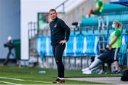 29 July 2021; Dundalk manager Vinny Perth during the UEFA Europa Conference League second qualifying round second leg match between Levadia and Dundalk at Lillekula Stadium in Tallinn, Estonia. Photo by Joosep Martinson/Sportsfile