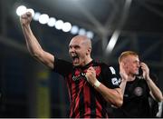 29 July 2021; Georgie Kelly of Bohemians after the UEFA Europa Conference League second qualifying round second leg match between Bohemians and F91 Dudelange at Aviva Stadium in Dublin. Photo by Eóin Noonan/Sportsfile