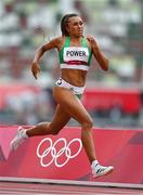 30 July 2021; Nadia Power of Ireland in action during the heats of the women's 800 metres at the Olympic Stadium during the 2020 Tokyo Summer Olympic Games in Tokyo, Japan. Photo by Brendan Moran/Sportsfile