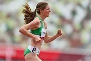 30 July 2021; Siofra Cleirigh Buttner of Ireland in action during the heats of the women's 800 metres at the Olympic Stadium during the 2020 Tokyo Summer Olympic Games in Tokyo, Japan. Photo by Brendan Moran/Sportsfile