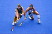 30 July 2021; Nicole Walraven of South Africa in action against Charlotte Stapenhorst of Germany during the women's pool A group stage match between South Africa and Germany at the Oi Hockey Stadium during the 2020 Tokyo Summer Olympic Games in Tokyo, Japan. Photo by Ramsey Cardy/Sportsfile