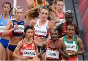 30 July 2021; Eilish McColgan of Great Britain in action during round 1 of the women's 5000 metres at the Olympic Stadium during the 2020 Tokyo Summer Olympic Games in Tokyo, Japan. Photo by Stephen McCarthy/Sportsfile