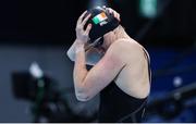 30 July 2021; Danielle Hill of Ireland before the heats of the women's 50 metre freestyle at the Tokyo Aquatics Centre during the 2020 Tokyo Summer Olympic Games in Tokyo, Japan. Photo by Ian MacNicol/Sportsfile
