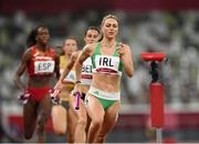 30 July 2021; Sophie Becker of Ireland in action during the 4x400 metre mixed relay at the Olympic Stadium during the 2020 Tokyo Summer Olympic Games in Tokyo, Japan. Photo by Ramsey Cardy/Sportsfile